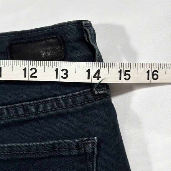 Levi's Jeans Demi Curve Women's 28 x 28 Mid Rise Bootcut Dark Wash Stretch - Picture 11 of 14